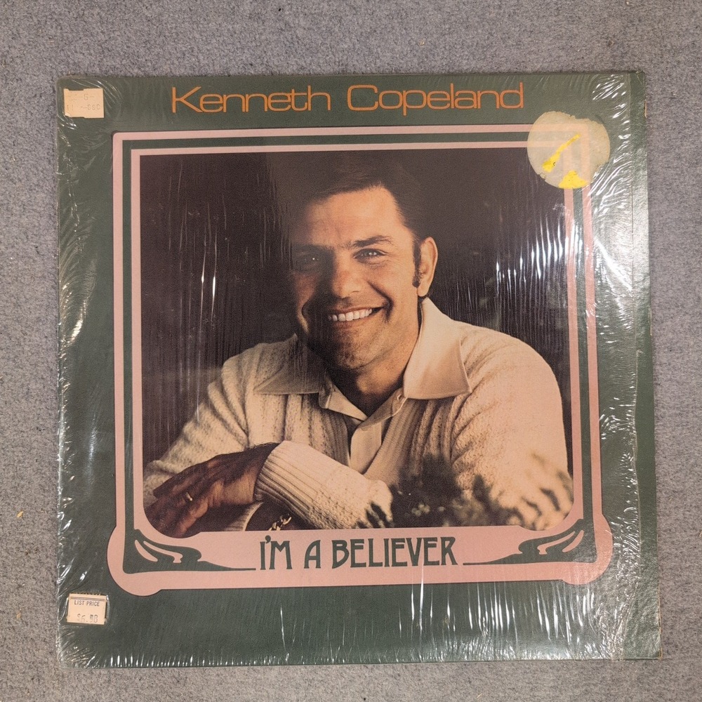 Kenneth Copeland I'm‎ A Believer Vinyl LP Gospel Religious Record KCP Records
